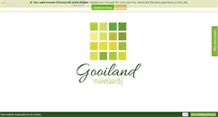 Desktop Screenshot of gooilandmakelaardij.nl